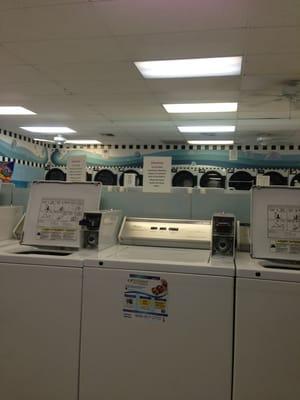 Dozens of CLEAN machines to make Laundry Day painless.