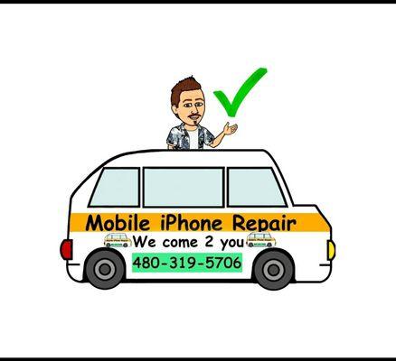 Mobile iPhone Repair comes 2 you

Same Day Appointments

Fast & Friendly Service

Experienced Technicians 

Call for Questions

480-319-5706