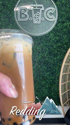 BTC Vietnamese coffee with boba