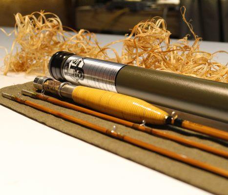 Rattan Grip Bamboo Fly Rods