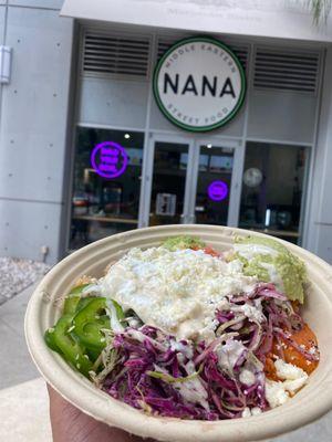 chicken shawarma bowl