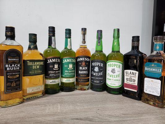 Irish Whiskeys