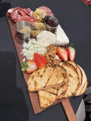 The chef's charcuterie board ! So yummy!