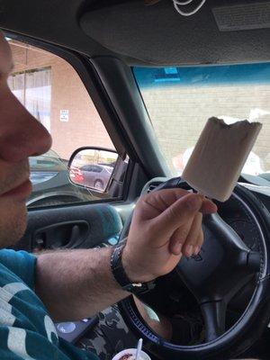 Arroz con leche paleta.