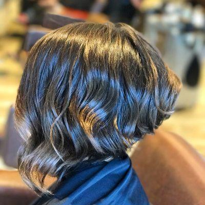 Edgy bob haircut by Shadije (Shade)