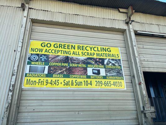 Go Green Recycling