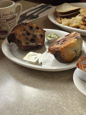 Grilled Blueberry Muffin...yum!