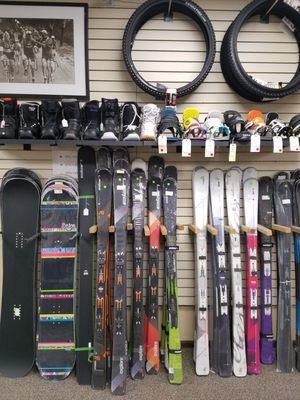 We sell and service skis & snowboards from November 15th - March 15th