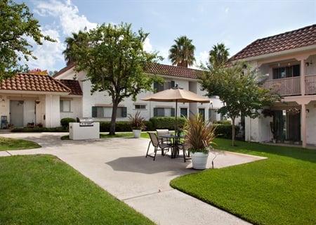 Each courtyard has it's own BBQ & picnic area! This has the real Neighborhood feel!