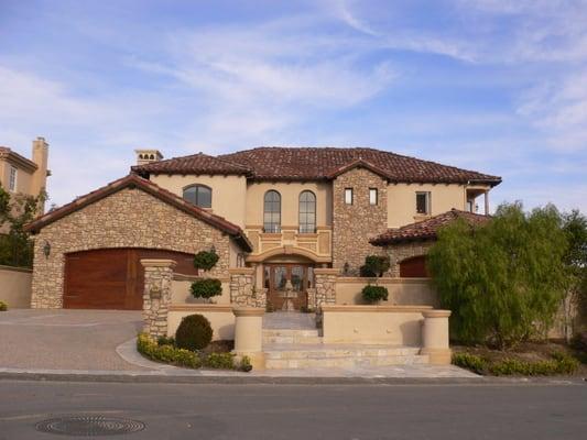 Grand 7000 square ft Mediterranean home in The Meadows Del Mar