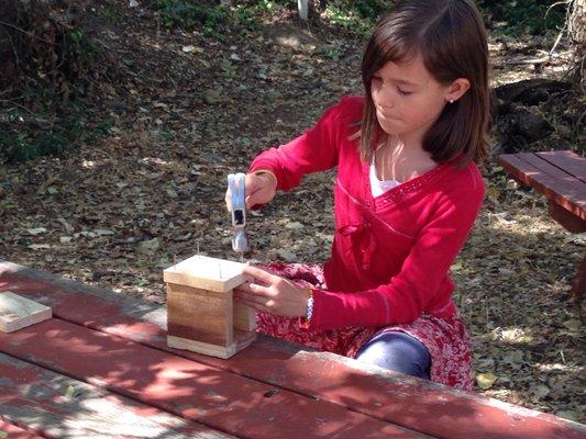 Woodworking ~ popular class & helps develop real world skills.