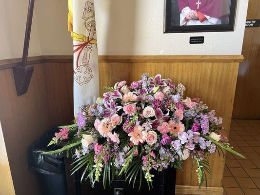 Casket flowers