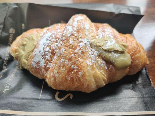 Pistachio croissant