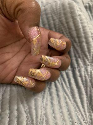 Golden Nails