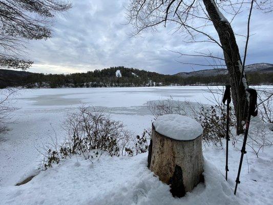 Snowshoeing trails!