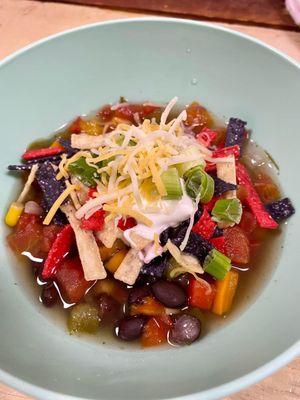 Southwest veggie soup