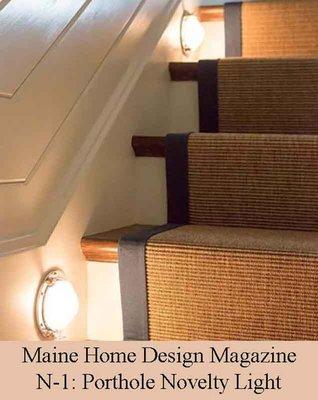 Nautical Stair Lighting