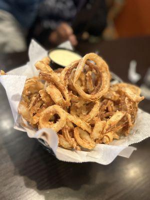 Fresh Homemade Onion Rings