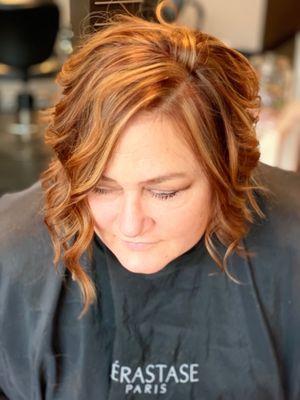 50 shades of copper by Jennifer Webb Hairstylist