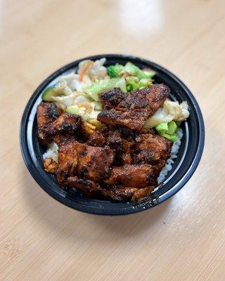 Spicy chicken teriyaki