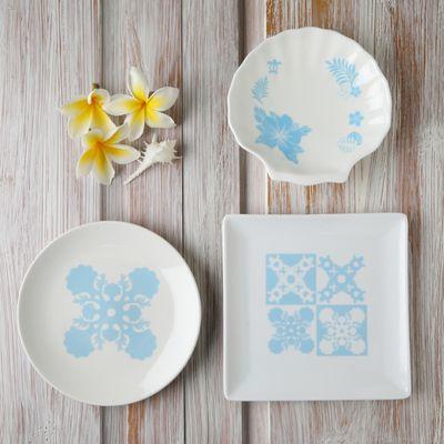 Hawaiian Porcelain Art ハワイらしい色や柄を使ったオリジナル食器づくり！