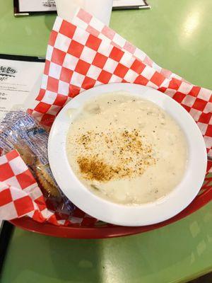 Clam chowder