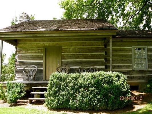 The cabin was two rooms separated by a dogtrot