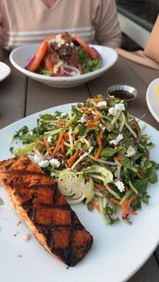 Salad with Salmon