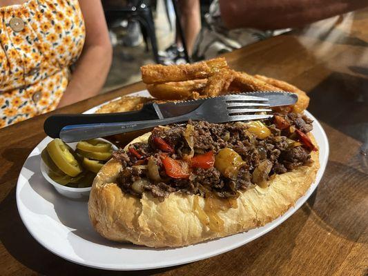 Philly Cheesesteak with no Cheese - October 2024