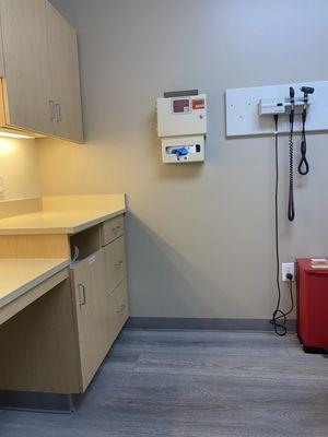 Patient checkup room