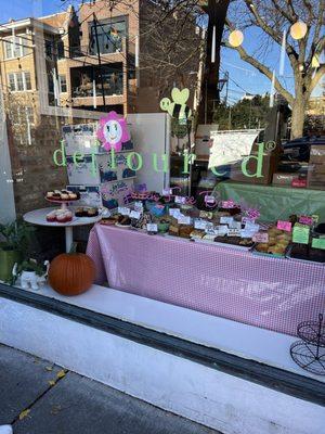 Display of fabulous bakery items to choose from