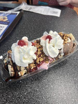 Old Fashioned Banana Split