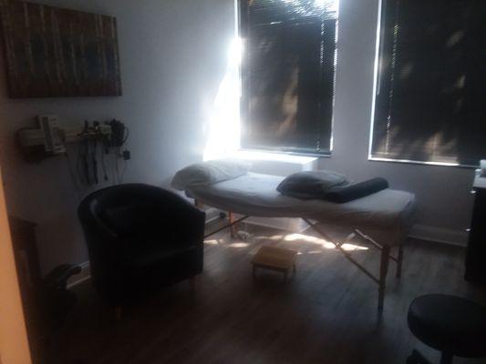 Energy healing room