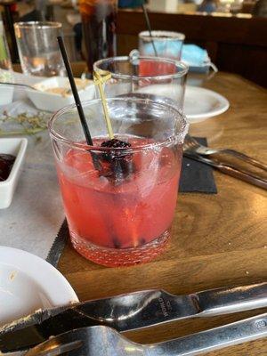 Blackberry Whiskey Sour