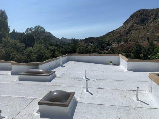 Agoura hills new flat roof project