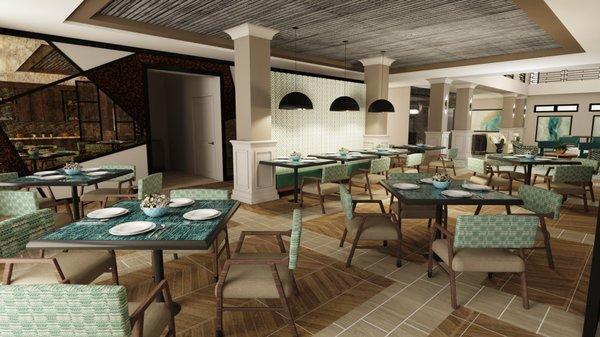 Rendering - Dining