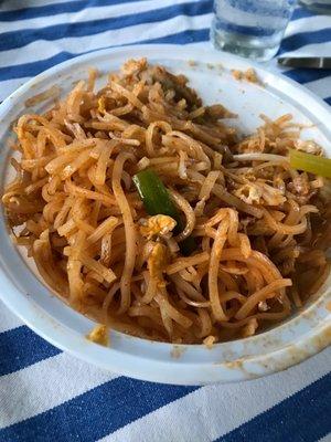 Pad Thai - AKA dry bowl of noodles.