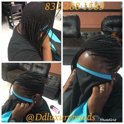 For your Braids and other hair styles please call 8322881589 to schedule an appointment. Walk ins accepted as well