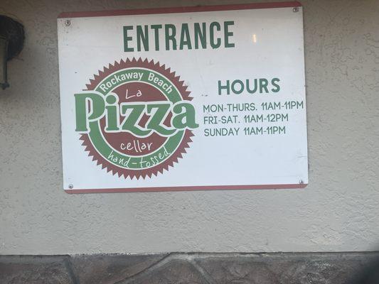 Restaurants hours