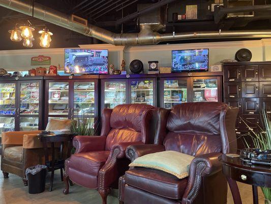 Awesome cigar shop to purchase and sit down and enjoy your smoke.  Very hospitable and is a "real" cigar shop.