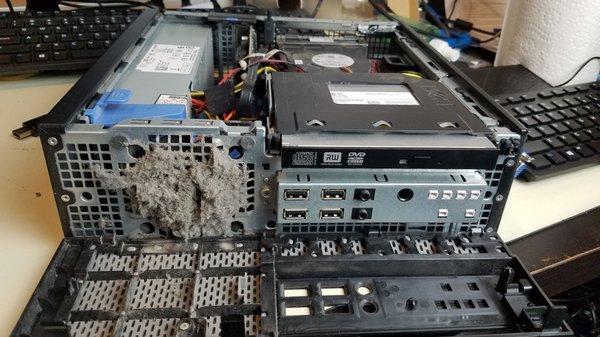 Dust Filled Old Desktop Computer | Annandale VA