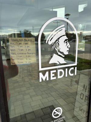 Temp hours for Medicis!