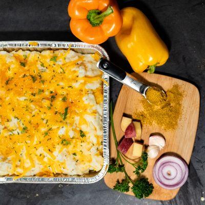 Frozen Family Meal (Chicken Curry Pie)