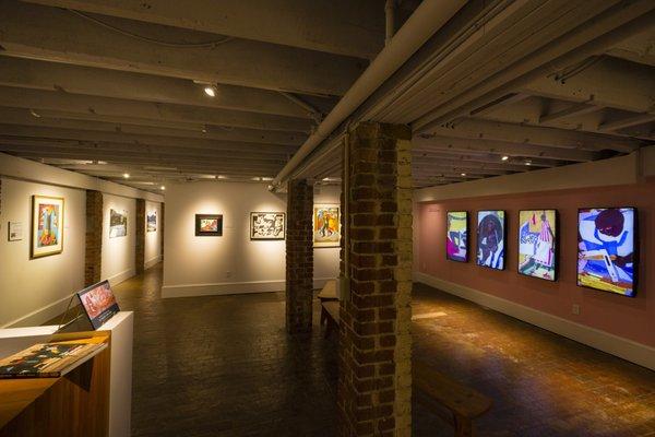 Between Form + Content installation, BMCM+AC at 120 College Street (photo by Michael Oppenheim)