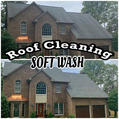 Do not replace your roof. Have it Shampooed by AquaCLEAN.