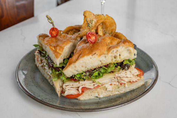 Roasted Chicken Breast Sandwich