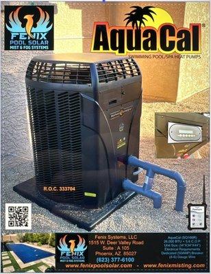 AquaCal SQ166R High Efficiency Electric Heat & Cool Pump By Fenix