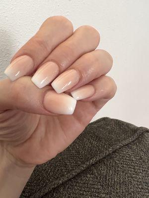 French ombré nails