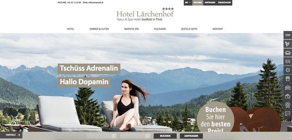 Hotel Website Design