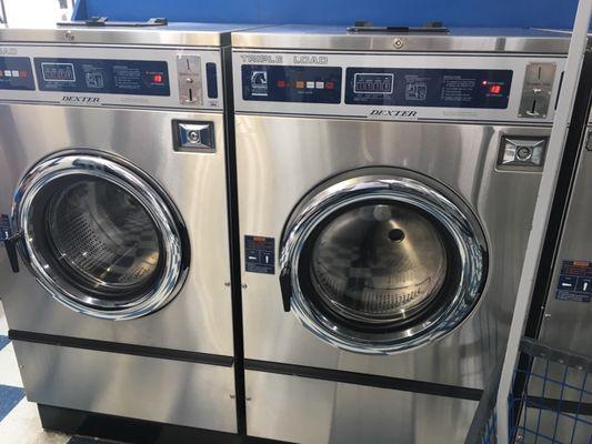 Large, clean washers